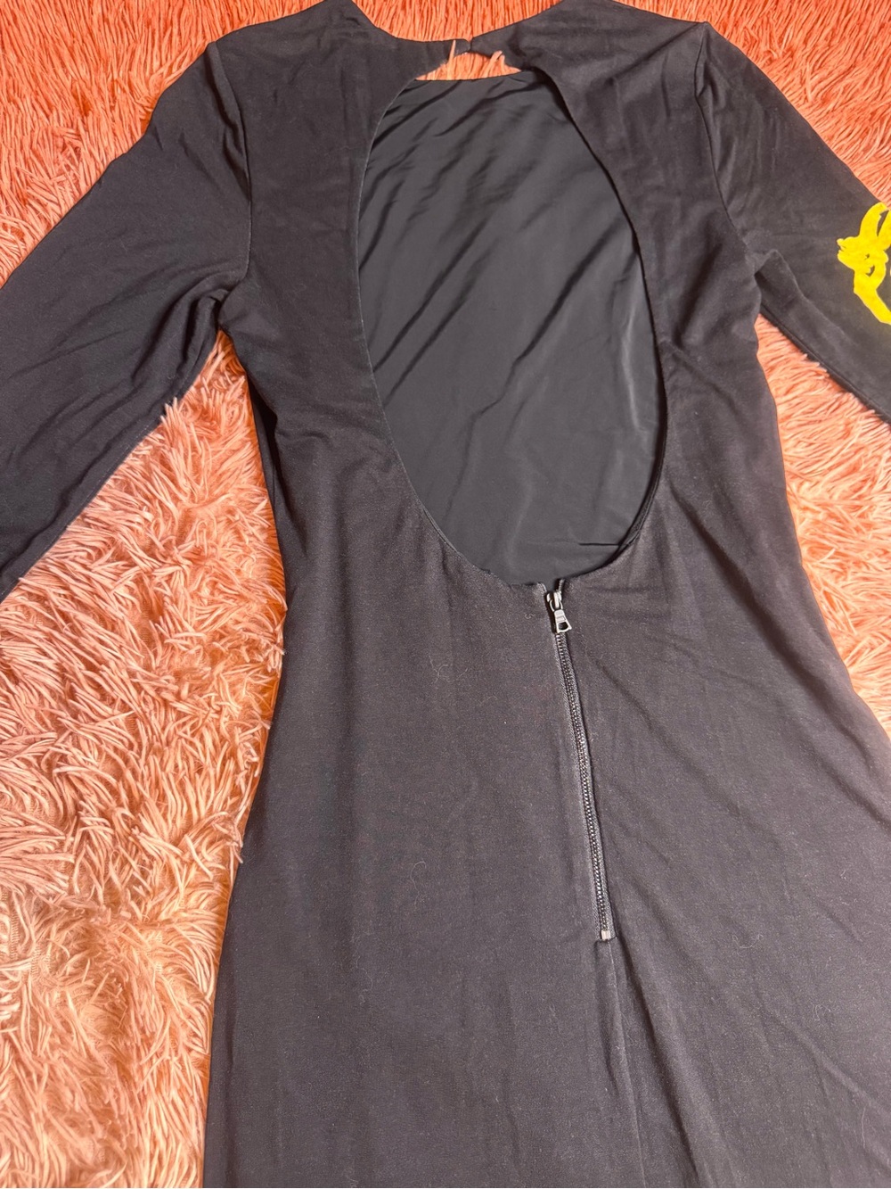 NWOT Alice + Olivia Tom Wesselmann Delora Open Back Maxi Dress. Size 6 - Picture 9 of 13